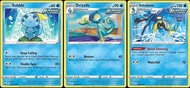 Inteleon 043/198 Chilling Reign - Evolution Pokemon Card Lot - Rapid Strike Inteleon 043/198 Chillin
