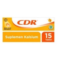 Cdr Calcium Vitamin D, C And B6 15Tab