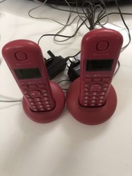 二手Panasonic 子母坐枱電話