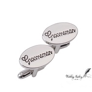 KEMEJA Groomsman cufflink shirt button cuff