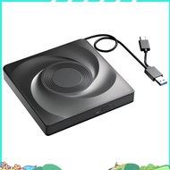 External CD/DVD Drive Burner, CD ROM DVD Player Portable CD Reader for Laptop PC  11/10/7 Linux  OS 