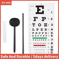 Eye Chart, Eye Chart No Fading for School Home Physical Examination Center Visual Acuity Measuring E