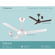 KDK CEILING FAN K15V0 White (60") KDK 3 Blade Ceiling Fan Regulator Type