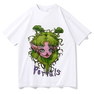 Melanie Martinez t shirt girl Colorful Retro 80s anime Gothic women t-shirt Psychedelic anime Punk C