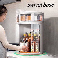 Kitchen Spice Rack Household Multi-Functional Dustproof Moisture-Proof Seasoning Storage Box Kitchen