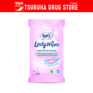 โซฟี เลดี้ ไวพส์ เนเชอรัล เซ้นต์ 8+2 แผ่น / Sofy Lady Wipes Natural Scent 8+2