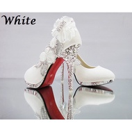 HM9 - 7cm/9cm Rhinestone Noble Platform Weddings Shoes
