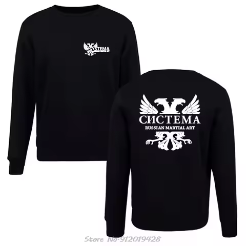 Systema Spetsnaz Russian Sweatshirt Army Martial Art Hand To Hand Combat Hoodie Men's Oversized Clot