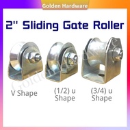 2'' Sliding Gate Roller Auto Gate Roller Gate Roller Bearing Roda Pagar / 1 Pcs