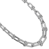 蒂芬妮 (Tiffany & Co.) 五金漸層鏈項鍊，925 純銀，約 106.7 克，女士款 [二手]