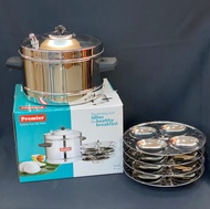 Premier Stainless Steel Idly Maker (4 & 6 Plates)