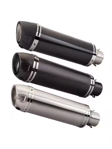 51MM Interface Universal Motorcycle Exhaust Pipe Escape With DB Killer For CRF450L CRF300L 800MT KLX