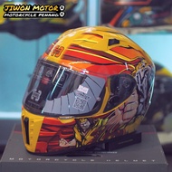 CYRIL FULL FACE SINGLE VISOR🇮🇩 HARIMAU TIGER 3XL LAST STOCK