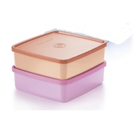 2pcs/set tupperware Square away container set