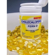 CHOLECALCIFEROL FERN-D 60 Softgel Capsule 1000 I.U Softgel Vitamins
