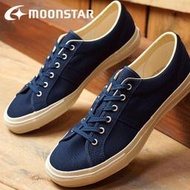moonstar roundout 月星 復古帆布鞋 海軍藍 情侶鞋 職人手作精品 日本製 男款【哈日酷】