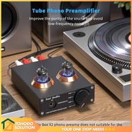Phos Audio Preamplifier Phono for Turntable Phonograph with 6A2 Tube - Box X2