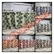 Big Leaf Colendale Design Curtain Sink 30x58 Inches Geena Fabric