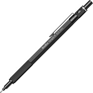 Scrikss Office Graph-X Matt Black Mechanical Pencil with 0.5mm Lead of Grade 2B, Mini Interchangeabl