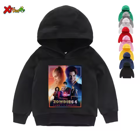 Zombies 4 Sweatshirt Hoodies Girls Kids Toddler Baby Boy Clothes Girl Clothing Sportswear Boys Sweat