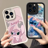 Casing iPhone 15 Pro Max iPhone 15 Pro iPhone 15 iPhone 15 Plus Casing Cartoon pattern stitch and an