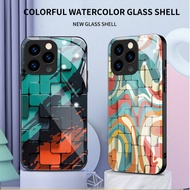 Fashion Glossy Glass Casing for Infinix HOT 50 Pro 50i 40i 12i 10s 12 11 10 Play Note 50s 50X 12 11 
