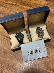兩隻不散賣 SEIKO 精工石英錶 Watch 7T62