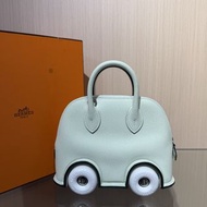 Hermes Bolide 愛馬仕銀扣 E 皮 保齡球包