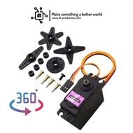 MG996 MG996r servo 360 half metal gear