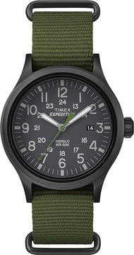 Timex Men's Expedition Scout 40 Watch Green Slip-Thru