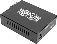 Tripp Lite Network Copper RJ45 Ethernet to Fiber SC Duplex Singlemode Cable Extender Converter, 1310