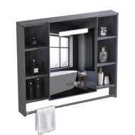 YOULITE Living Room Cabinet/bathroom Cabinet/solid Wood Cabinet/waterproof Bathroom Mirror Cabinet/bathroom Wall Cabinet With Mirror And Shelf/in Stock