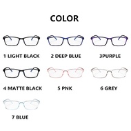 【Cash on delivery】Small Computer Anti-radiation Anti-blue Glasses Frame Eyeglasses MenWomen