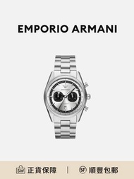 Emporio Armani 男士手錶 銀色錶盤[平行進口]
