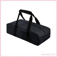 [SzxmkjacMY] 8 Compartments Bocce Ball Bag Portable Bocce Storage Bag Double Zipper Sports Gear Rein