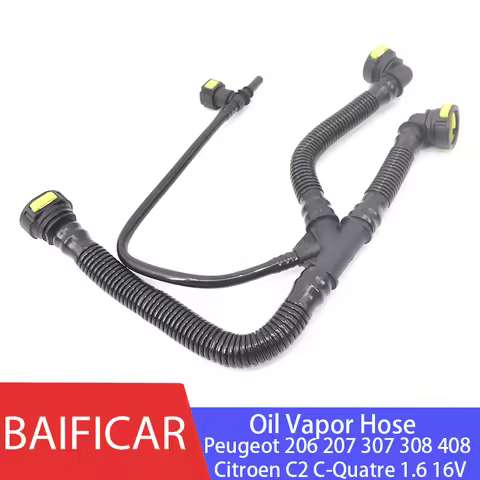 Baificar Brand Engine Crankcase Breather Pipes Oil Vapor Hose 1192W0 For Peugeot 206 207 307 308 408