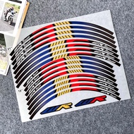 Cho YAMAHA wr155r wr400f wr426f wr450f wr500z vành bánh xe Hub Sticker mags Decal phản quang WR phụ 