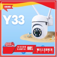 V380 Y33 PTZ Outdoor CCTV Human Tracking HD Night Vision Wireless Waterproof Camera