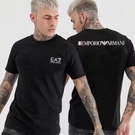 Armani Exchange men T shirt pure cotton round neck trendy casual loose printed letters men T shirt E