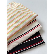 KATUN READYBASIC - LONG-SLEEVED COTTON T-SHIRT WITH NEEDLE-PULL STRIPE TEE LONG SLEEVE T SHIRT WOMEN