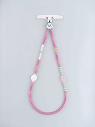 M.Beads 日本串珠手機手鏈 /手機鍊 /手機吊飾 Sakura