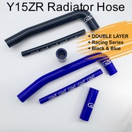 YAMAHA Y15ZR Y15 V1 V2 Radiator Hose Original JN RACING Blue / Black COOLANT HOSE DOUBLE LAYER 3 Hos