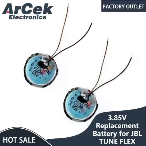 3.85V Replacement Battery for JBL TUNE FLEX TWS Bluetooth Earphone Wireless Headphone