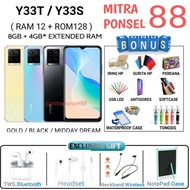 VIVO Y33T RAM 8/128 | VIVO Y33 T RAM 12/128 Y33S GARANSI VIVO