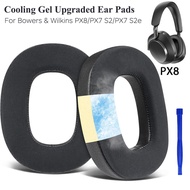 Cooling Gel Ear Pads Cushions Replacement for Bowers & Wilkins PX8/PX7 S2/PX7 S2e Over-Ear Headphone