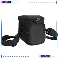 HECCEH Camera Storage , Shockproof Dual-pocket Travel Carrying Bag, with Shoulder Strap Anti-scratch