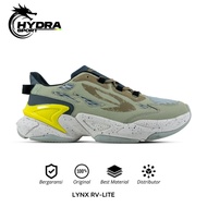 HIJAU Sport STYLE SHOES 910 NINETEN LYNX RV-LITE ORIGINAL - GRAY/GREEN-CANARY