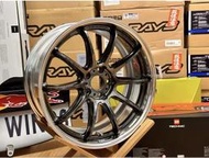 『B&A 現貨』未使用正日製展示品19吋Work Emotion ZR10 2P 2片式輕量框(5/114.3 前後配)