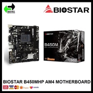 BIOSTAR B450MHP AM4 MOTHERBOARD AMD RYZEN