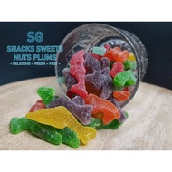 SG Shark Jaws Fruit Mixed Flavored Soft Candy 鲨鱼形软糖水果口味 【HALAL】Jeli Gula Lembut Jerung Perisa Buah-B